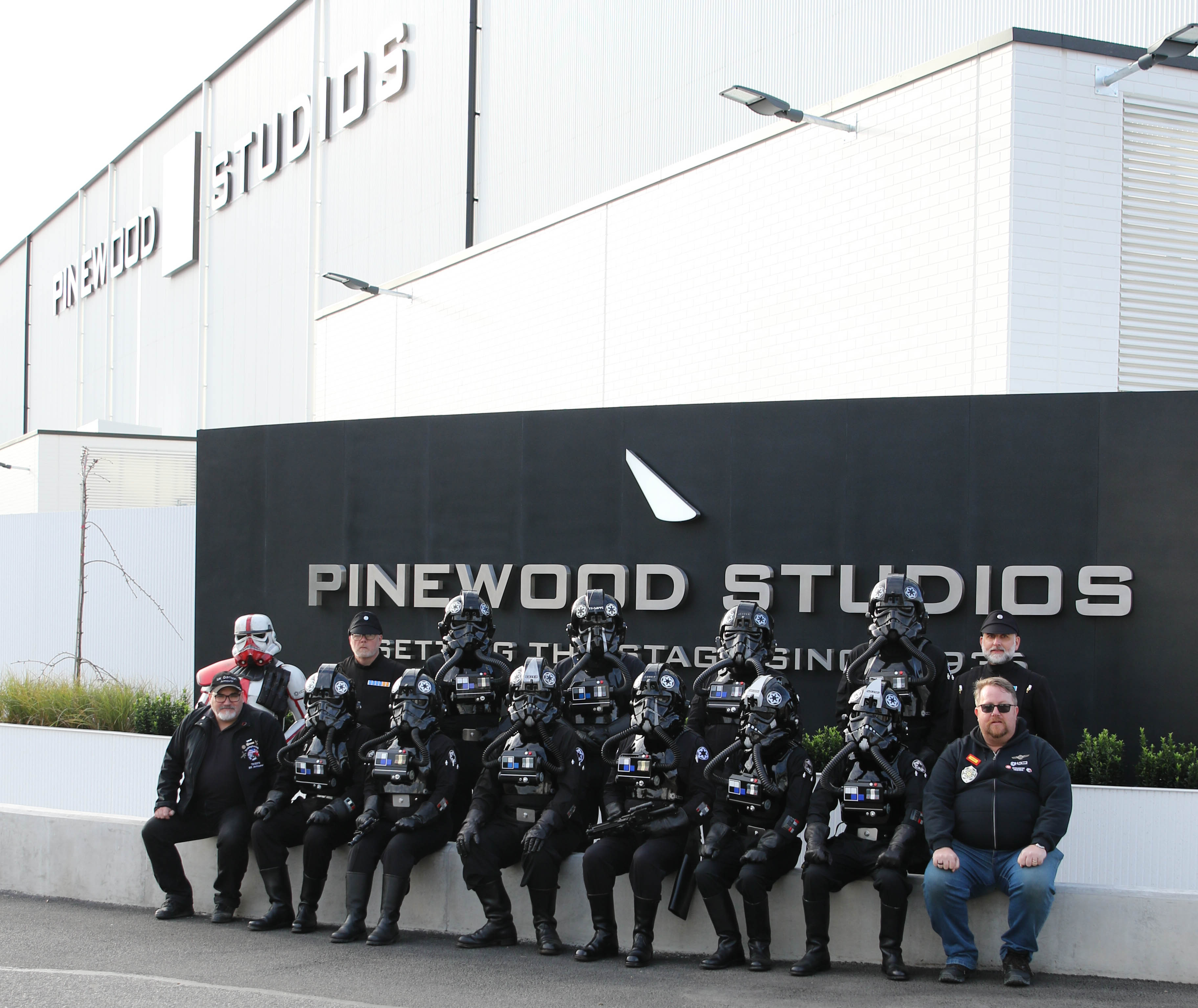 501st UKG TIE Pilots at Pinewood Studios